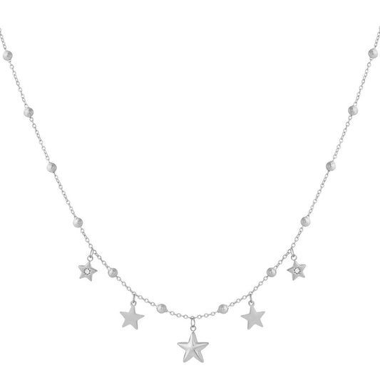 Celestia Star Ketting - Goud & Zilver