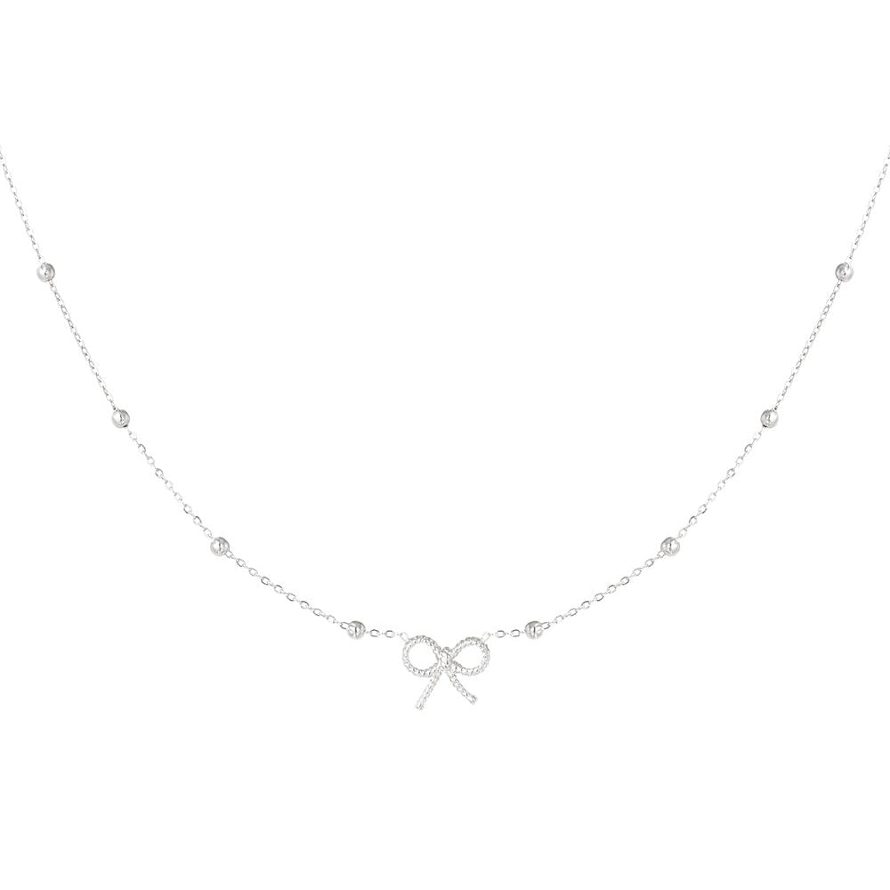 Eloise Bow Ketting – Zilver