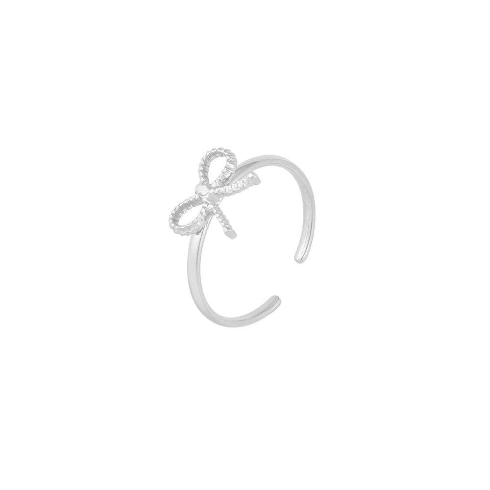 Eloise Bow Ring - Zilver