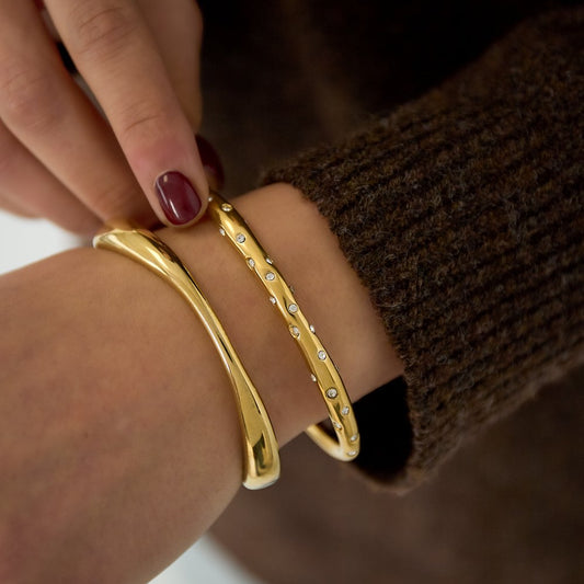 Elara Sparkle Armband - Goud