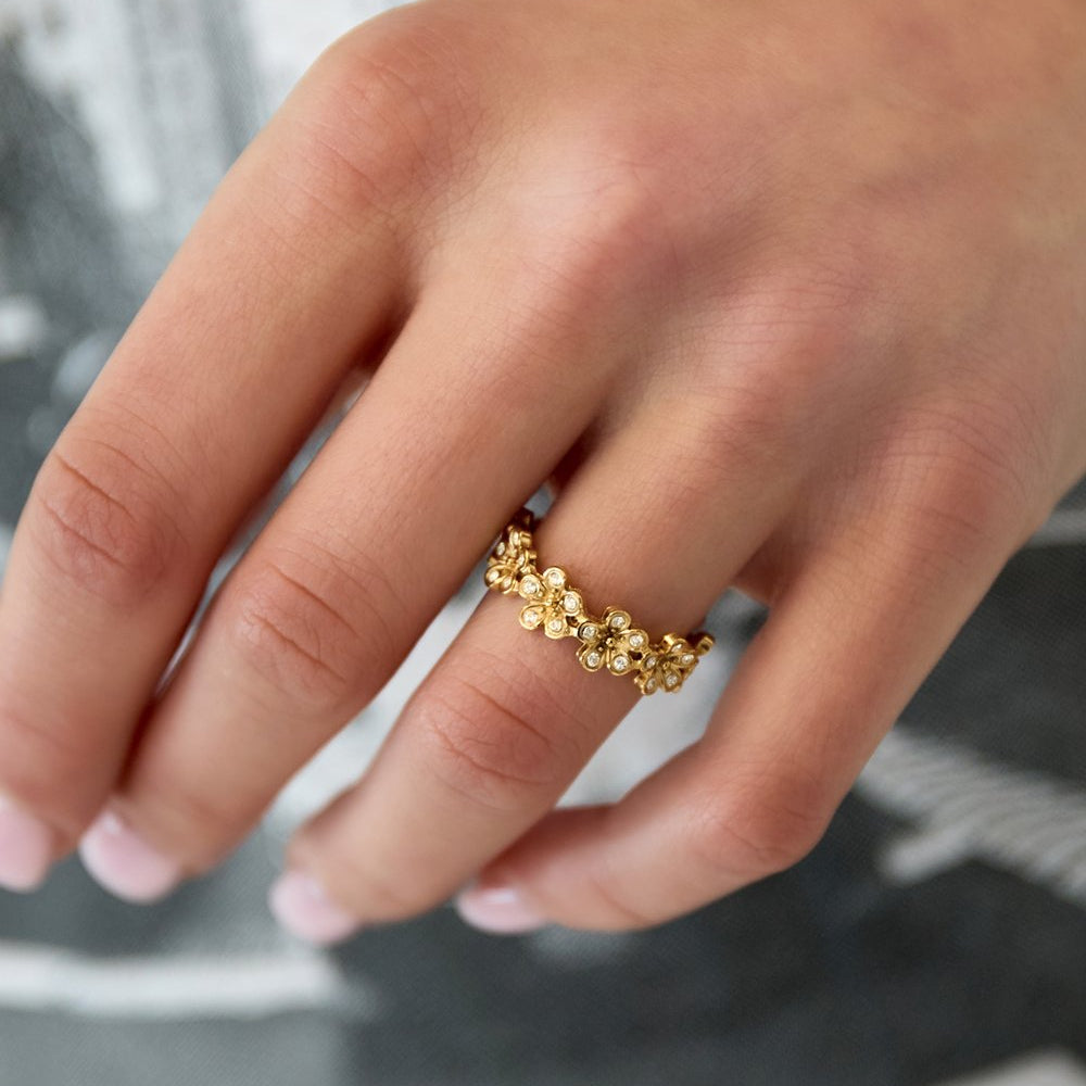 Élise Bloom Ring - Goud & Zilver