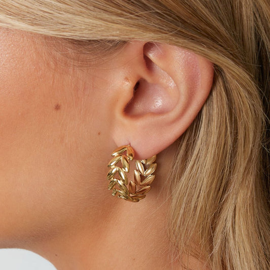 Jane Oorbellen - Goud