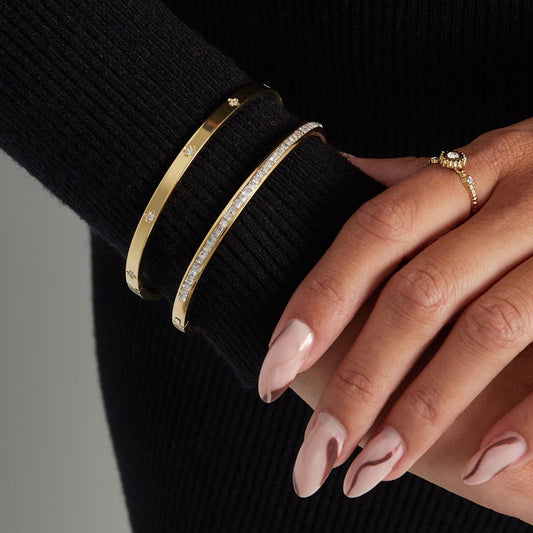 Aurora Crystal Armband - Goud
