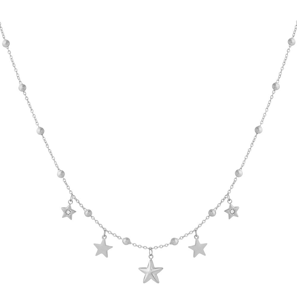 Celestia Star Ketting - Goud & Zilver