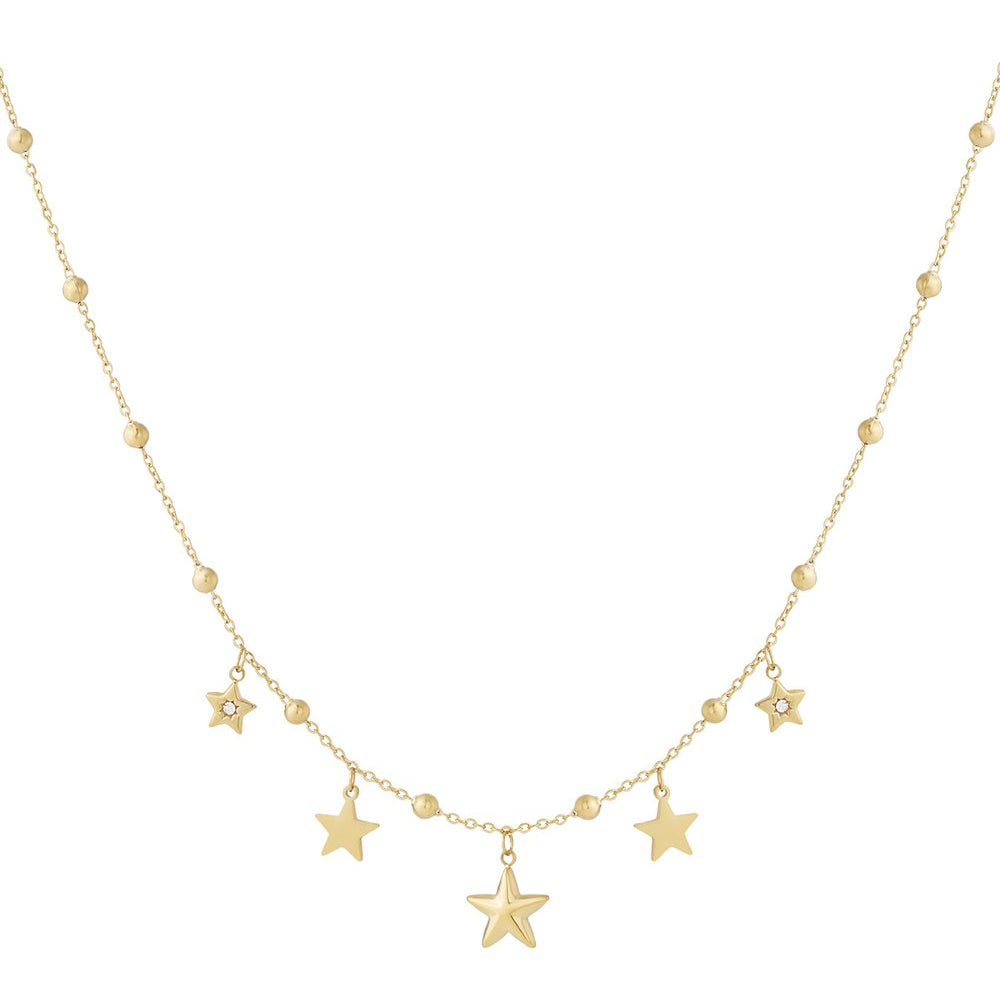 Celestia Star Ketting - Goud & Zilver