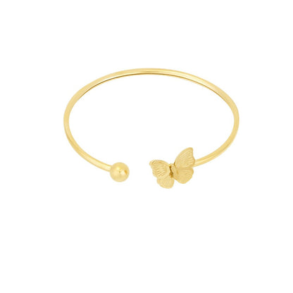 Aurelia Butterfly Armband – Goud & Zilver