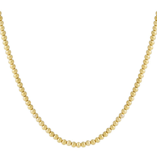 Elara Beaded Ketting - Goud & Zilver