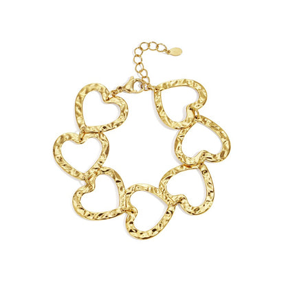 Amora Heart Armband – Goud