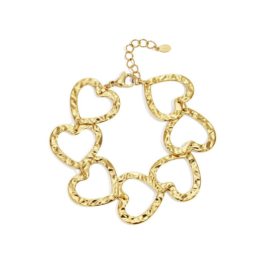Amora Heart Armband – Goud