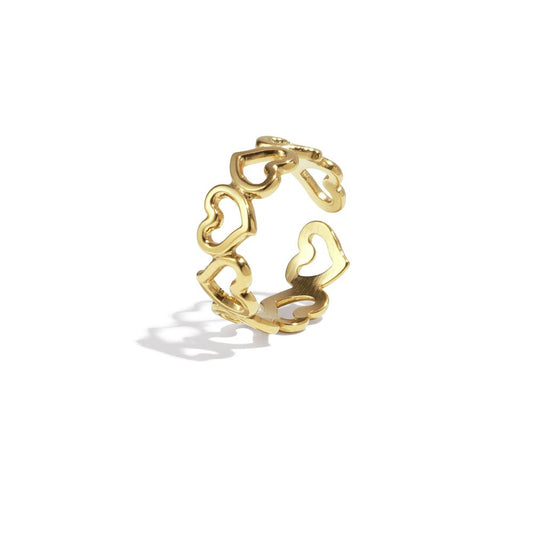 Infinity Love Ring – Goud & Zilver