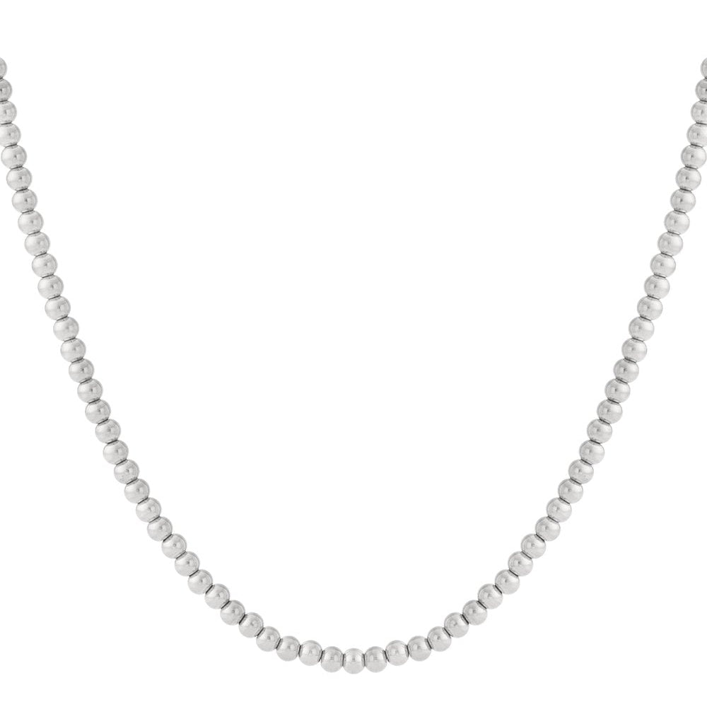 Elara Beaded Ketting - Goud & Zilver