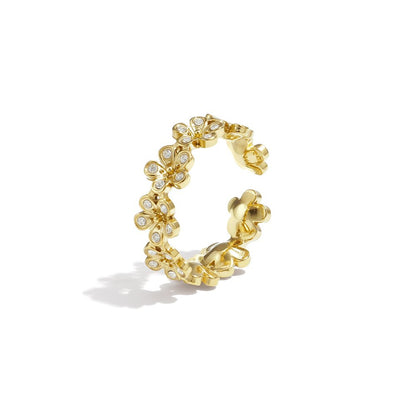 Élise Bloom Ring - Goud & Zilver