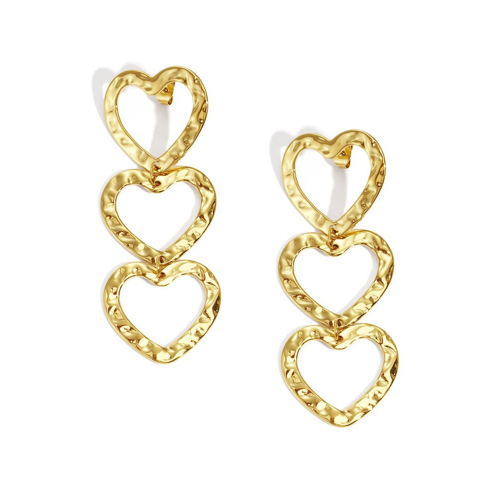 Ever After Hearts Oorbellen – Goud