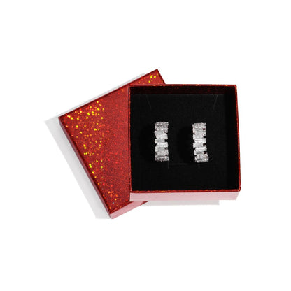 Celeste Crystal Oorbellen - Goud & Zilver