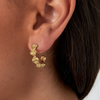 Once Upon A Rose Oorbellen - Goud